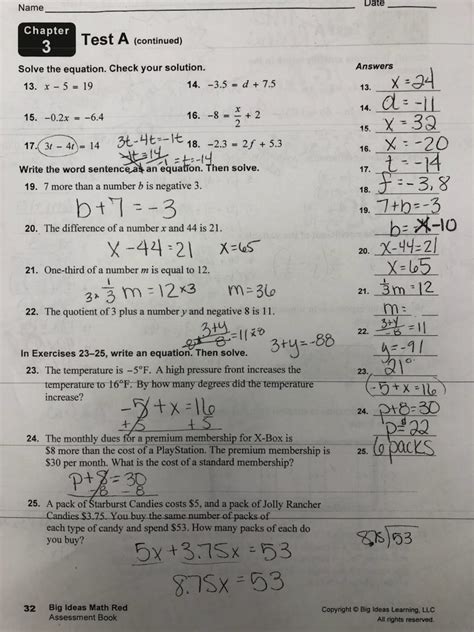 Pdf Seventh Grade Answer Key Hanlonmath Seventh Grade Answer Key - Seventh Grade Answer Key