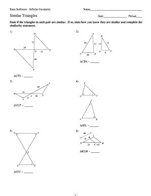 Pdf Similar Triangles Date Period Kuta Software Working With Similar Triangles Worksheet Answers - Working With Similar Triangles Worksheet Answers