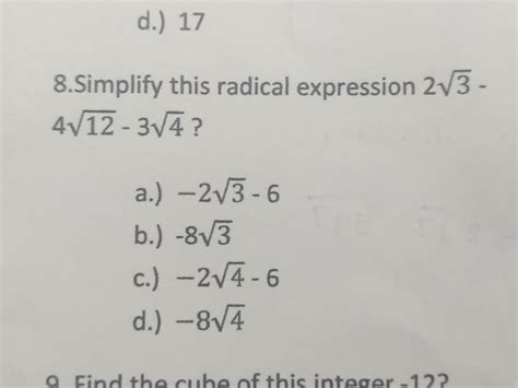 Pdf Simplifying Radical Expressions Date Period Kuta Software Simplifying Square Roots Practice Worksheet - Simplifying Square Roots Practice Worksheet