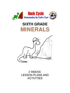Pdf Sixth Grade Minerals Msnucleus Org Minerals Worksheet Middle School - Minerals Worksheet Middle School
