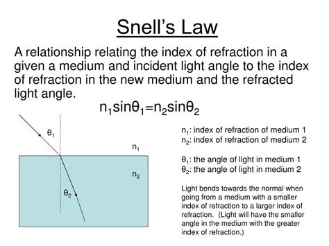 Pdf Snell X27 S Law Amp Critical Angle Snells Law Worksheet Answers - Snells Law Worksheet Answers