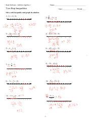 Pdf Solving Inequalities Date Period Kuta Software Solving Inequalities With Fractions Worksheet - Solving Inequalities With Fractions Worksheet