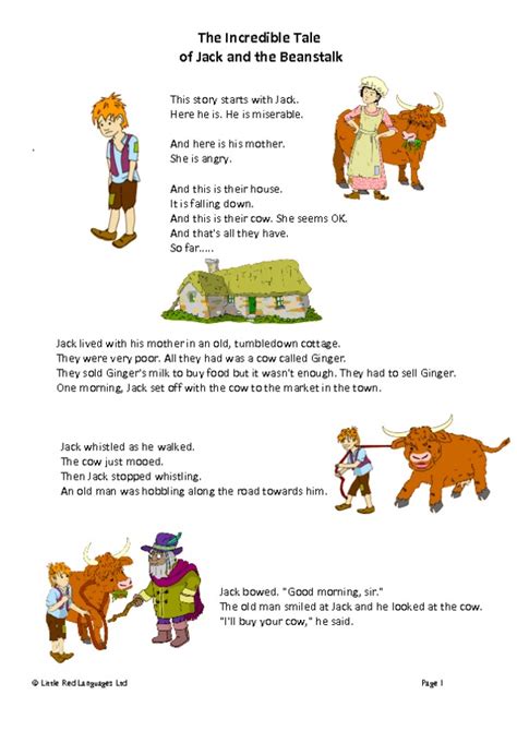 Pdf Story Guide Jack And The Beanstalk Speakaboos Jack And The Beanstalk Lesson Plans - Jack And The Beanstalk Lesson Plans