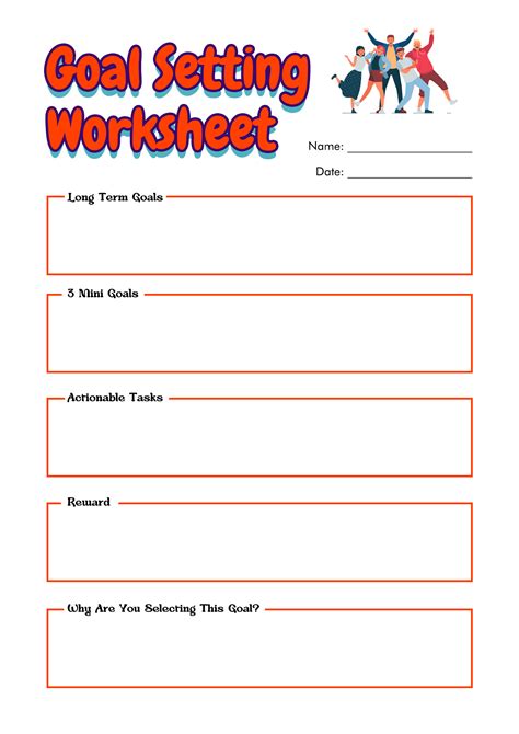 Pdf Student Goal Setting Worksheet Elementary School Learning Reading Goal Worksheet - Reading Goal Worksheet