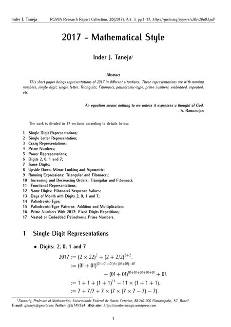 Pdf Style Guide For Writing Mathematical Proofs University Math Paragraph - Math Paragraph