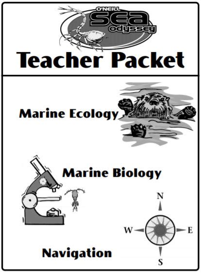 Pdf Teacher Packet Oso O X27 Neill Sea Marine Science Worksheets - Marine Science Worksheets