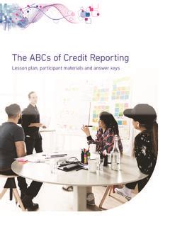 Pdf The Abcs Of Credit Reporting Experian Credit Report Scenario Worksheet Answers - Credit Report Scenario Worksheet Answers