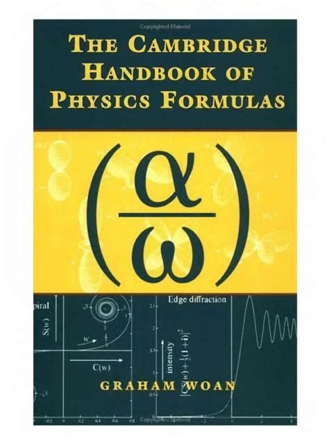 Pdf The Cambridge Handbook Of Physics Formulas Fisica Physical Science Formulas - Physical Science Formulas