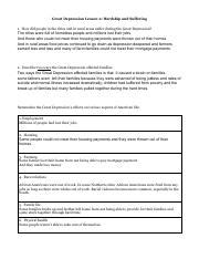 Pdf The Great Depression Lesson 2 What Do The Great Depression Worksheet Answer Key - The Great Depression Worksheet Answer Key