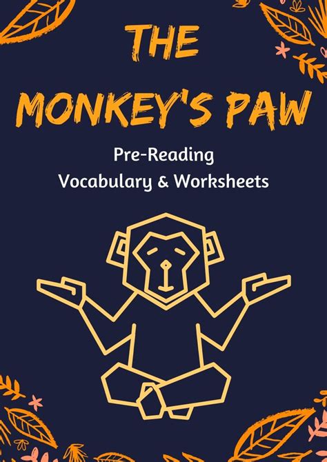 Pdf The Monkeyʼs Paw Pre Reading Worksheet Texasdeafed The Monkey S Paw Worksheet - The Monkey's Paw Worksheet