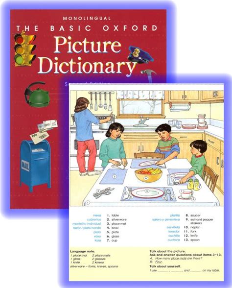 Pdf Thematic Picture Dictionary Workbook Picture Dictionary First Grade Worksheet - Picture Dictionary First Grade Worksheet