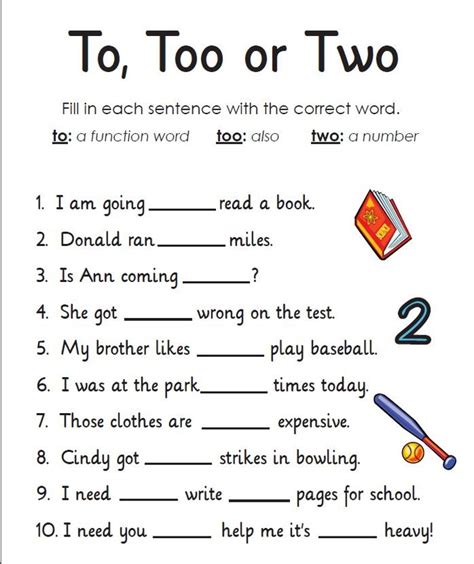 Pdf To Too And Two Super Teacher Worksheets To Two And Too Worksheet - To Two And Too Worksheet
