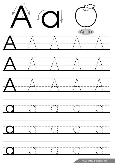 Pdf Tracing The Letter A Worksheet K5 Learning Trace The Letter A Worksheet - Trace The Letter A Worksheet