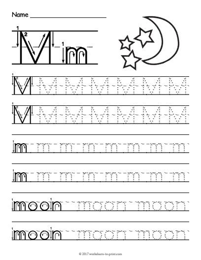 Pdf Tracing The Letter M Worksheet K5 Learning Letter M Tracing Worksheet - Letter M Tracing Worksheet