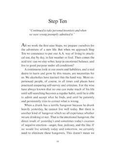 Pdf Twelve Steps Step Ten Pp 88 95 Anger Inventory Worksheet - Anger Inventory Worksheet