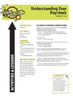 Pdf Understanding Your Paycheck Biz Kids Understanding Your Paycheck Worksheet Answer Key - Understanding Your Paycheck Worksheet Answer Key