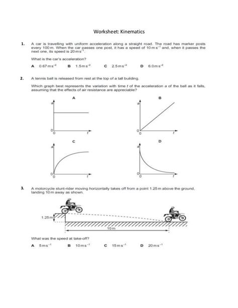Pdf Unit 2 Kinematics Worksheet 1 Position Vs Position Vs Time Graph Worksheet Answers - Position Vs Time Graph Worksheet Answers