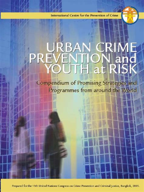 Pdf Urban Crime Prevention And Safety Un Habitat Urban Crime - Urban Crime