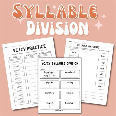 Pdf Vccv And Vcv Syllable Division Patterns Yonkers Vccv Words Worksheet - Vccv Words Worksheet