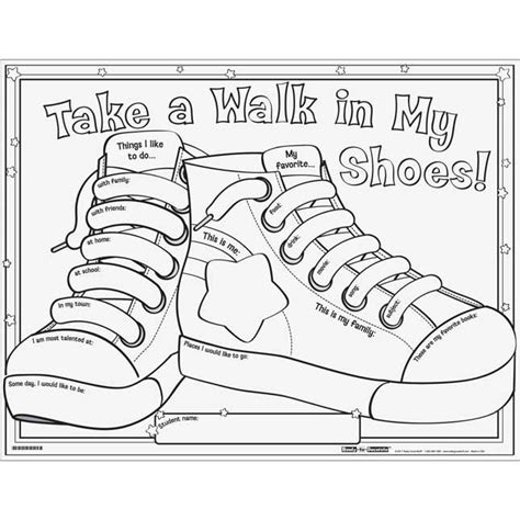 Pdf Walk In My Shoes Printabulls All About Me 4th Grade Printable - All About Me 4th Grade Printable
