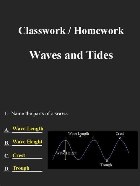 Pdf Waves Classwork 1 What Is A Wave Science Homework Answers 8th Grade - Science Homework Answers 8th Grade