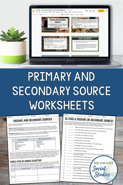 Pdf Week Six Identifying Primary And Secondary Sources Primary Secondary Sources Worksheet - Primary Secondary Sources Worksheet