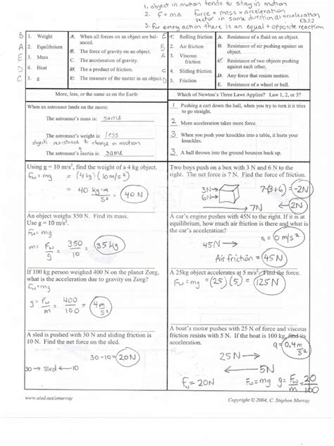 Pdf Weight Friction And Equilibrium Ipc Martin High Weight Friction And Equilibrium Worksheet Answers - Weight Friction And Equilibrium Worksheet Answers