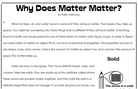 Pdf Why Does Matter Matter Super Teacher Worksheets Introduction To Matter Worksheet Answers - Introduction To Matter Worksheet Answers