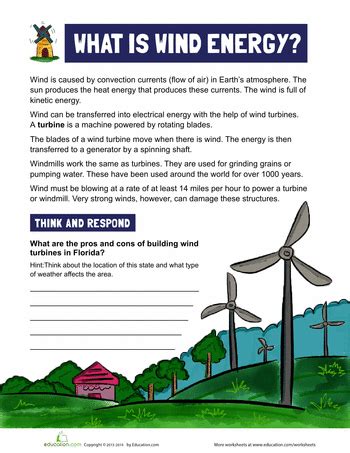Pdf Wind Energy Wind Energy Worksheet - Wind Energy Worksheet