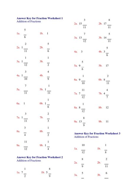 Pdf Writing Fractions Answer Key Answers Common Core Common Core Sheets Fractions - Common Core Sheets Fractions