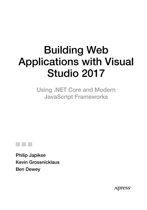 Read Online Pdf Building Web Applications With Visual Studio 2017 