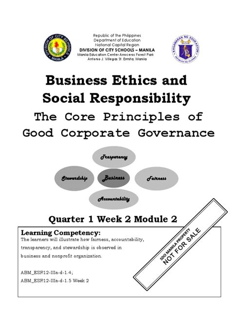 Read Online Pdf Business Ethics And Social Responsibility By Fr Floriano Roa 