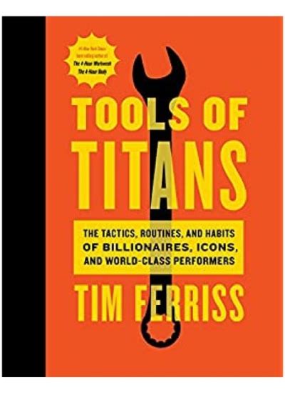 Read Online Pdf Download Tools Of Titans The Tactics Routines And 