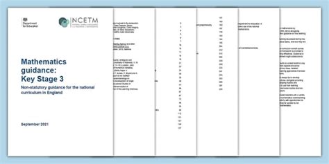 Download Pdf Ks3 Mathematics Non Statutory Guidance Curriculum 