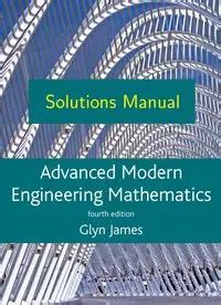 Download Pdf Modern Engineering Mathematics Solutions Manual Glyn 