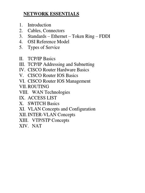 Read Pdf Of Ccna Notes Wordpress 