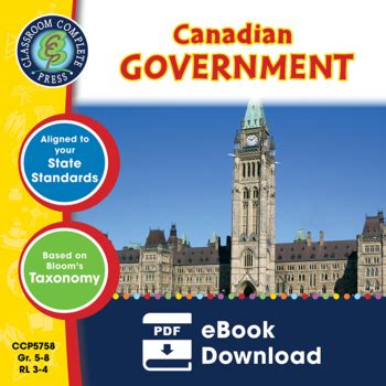 Download Pdf Our Canadian Governments Gr 5 8 Book By On The Mark Press 