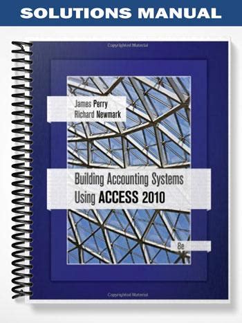 Read Pdf Solutions Manual For Building Accounting Systems Using 