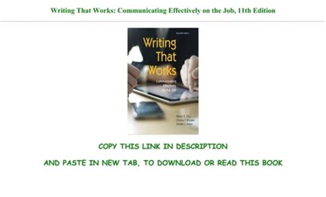 Download Pdf Writing That Works 11Th Edition 
