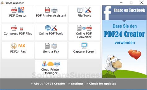 pdf24 | PDF24 Creator Phn mm to file PDF