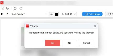 Pdfgear Changes Disapear When Sending File