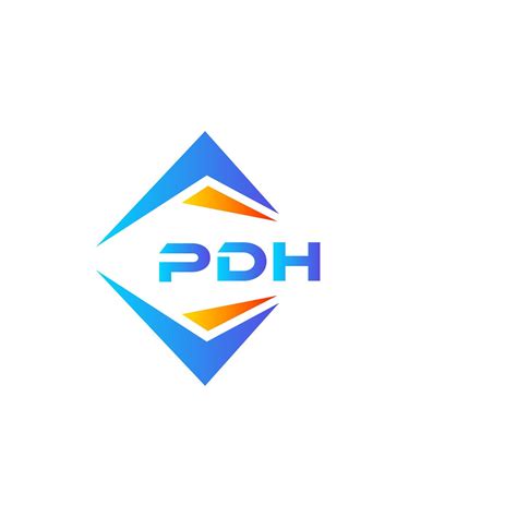 Pdh Technology Letter Logo Design On White Background Pdh - Pdh