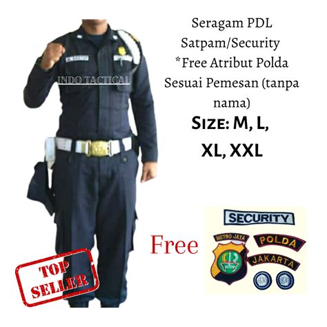 Pdl Pmr  Hitam Pdl Security Guard Pants Black Pmr Scout - Pdl Pmr
