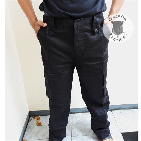 Pdl Pmr  Hitam Pdl Security Pants Security Guard Police Field - Pdl Pmr