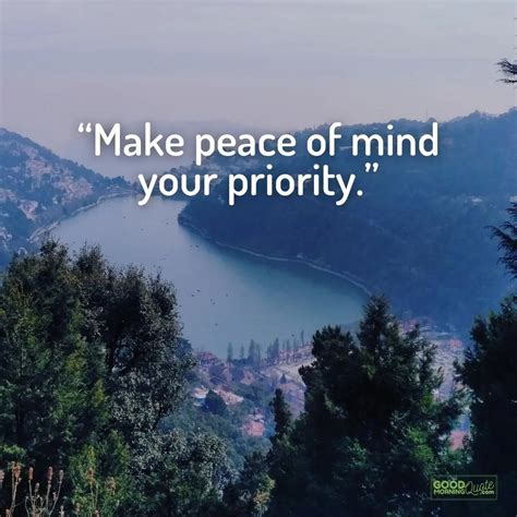 Peace And Mind