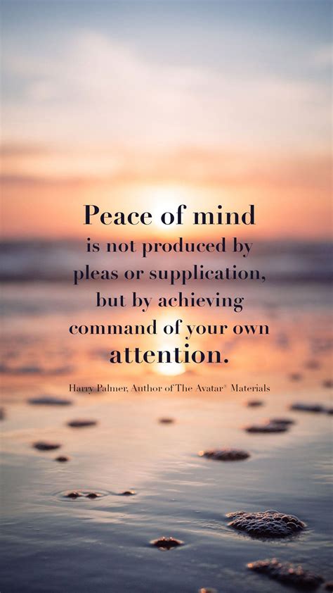 Peace Of The Mind