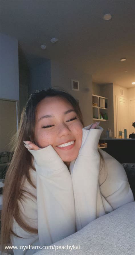 peachykai OnlyFans leaked content