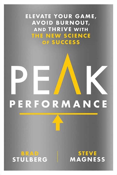 Peak Performance Book