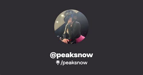 peaksnow OnlyFans leaked content