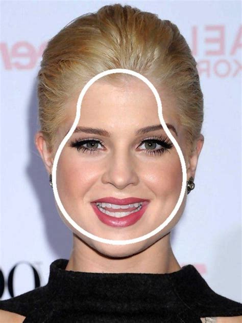 Pear Shaped Face